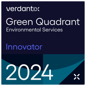 Verdantix Green Quadrant Innovator Status Icon